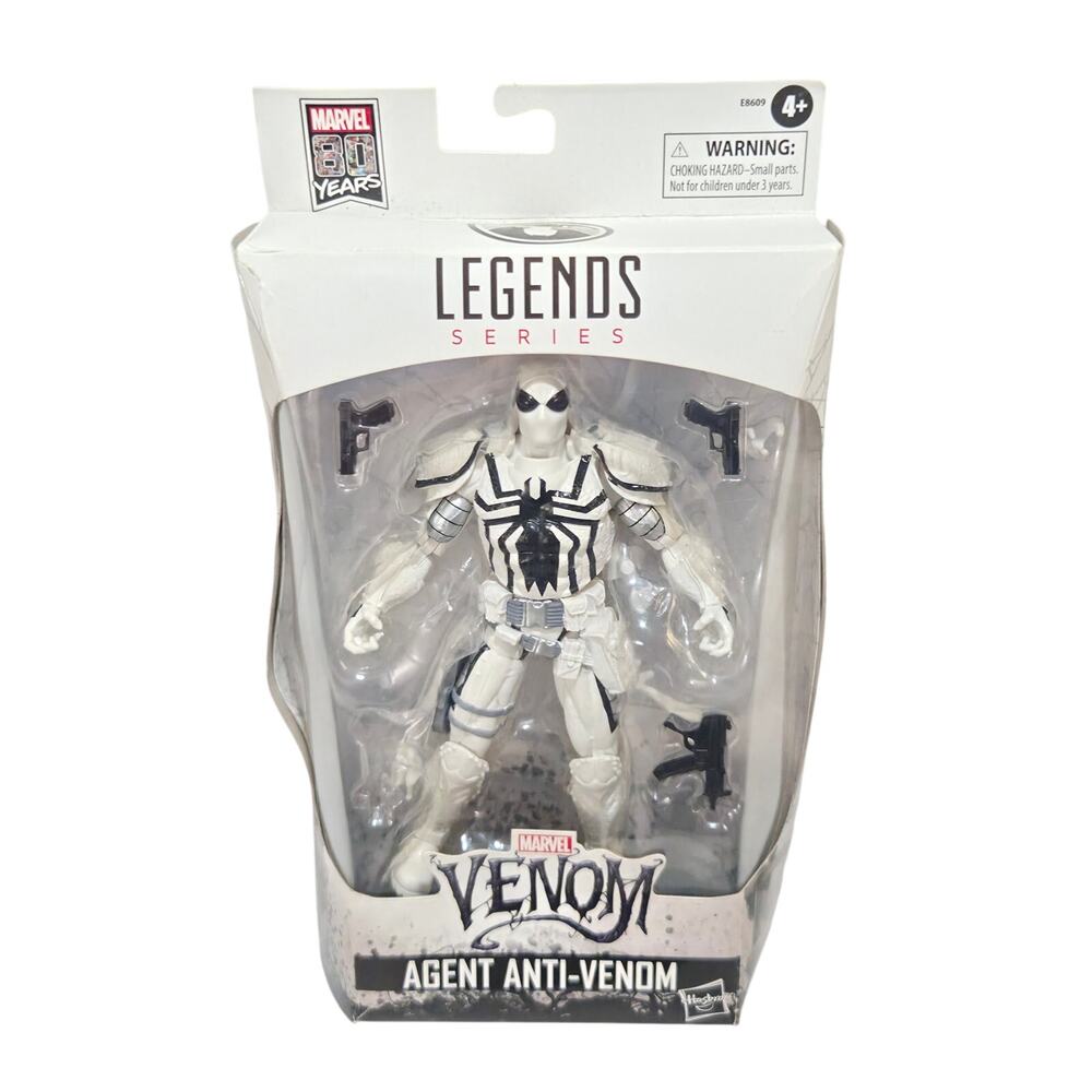 Marvel Legends Agent Anti-Venom 6" Figure Venom 80 Years Open Box Hasbro